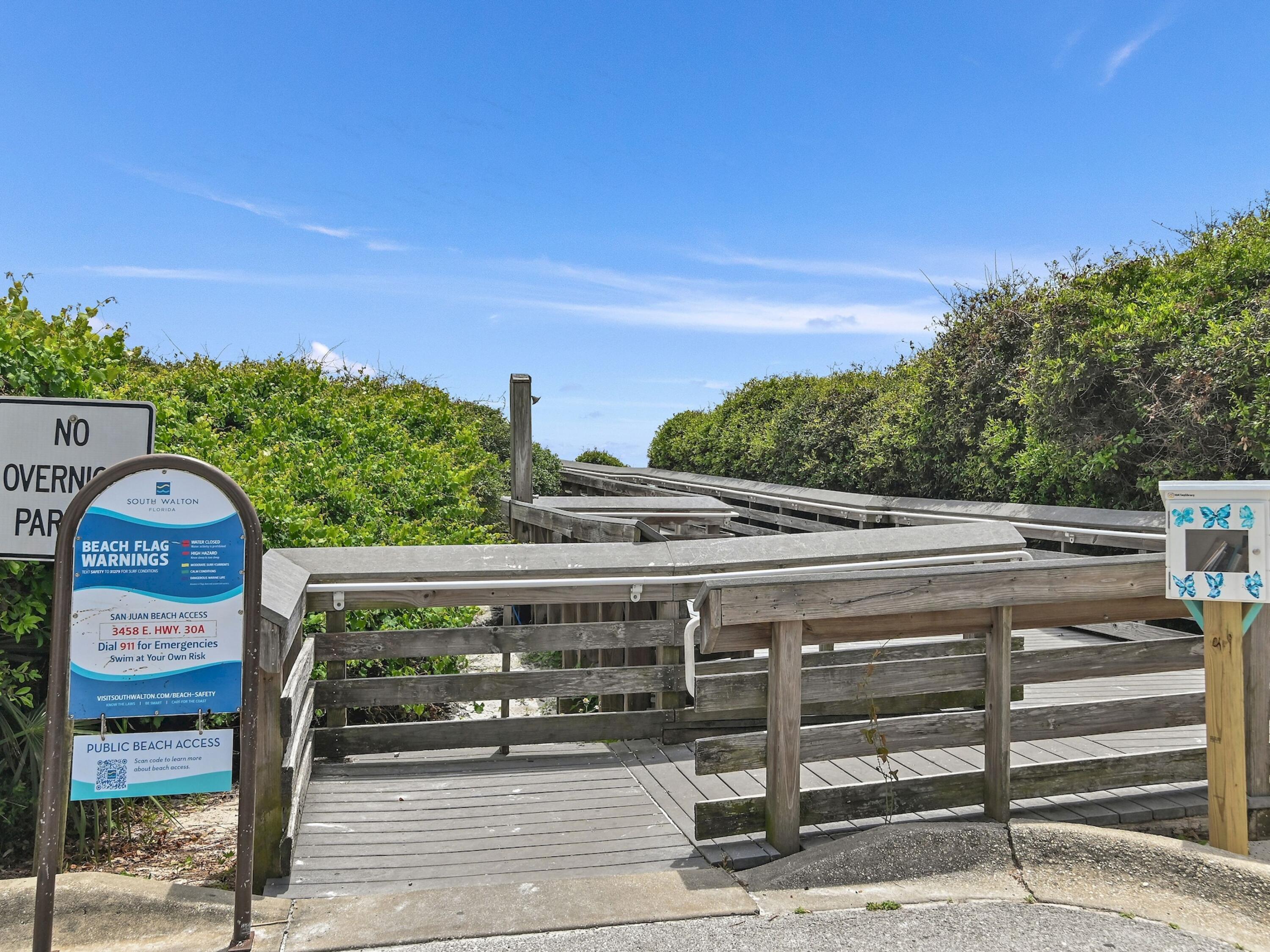 38 Elm Street Santa Rosa Beach, FL 32459 - Photo 45 of 53 Public beach access on San Juan Ave