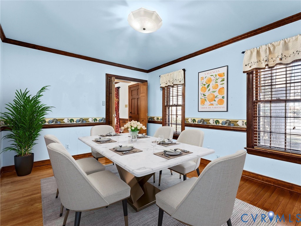 4701 Black Oak Road North Chesterfield, VA 23237 - Photo 22 of 47 a view of a dining room with furniture and window