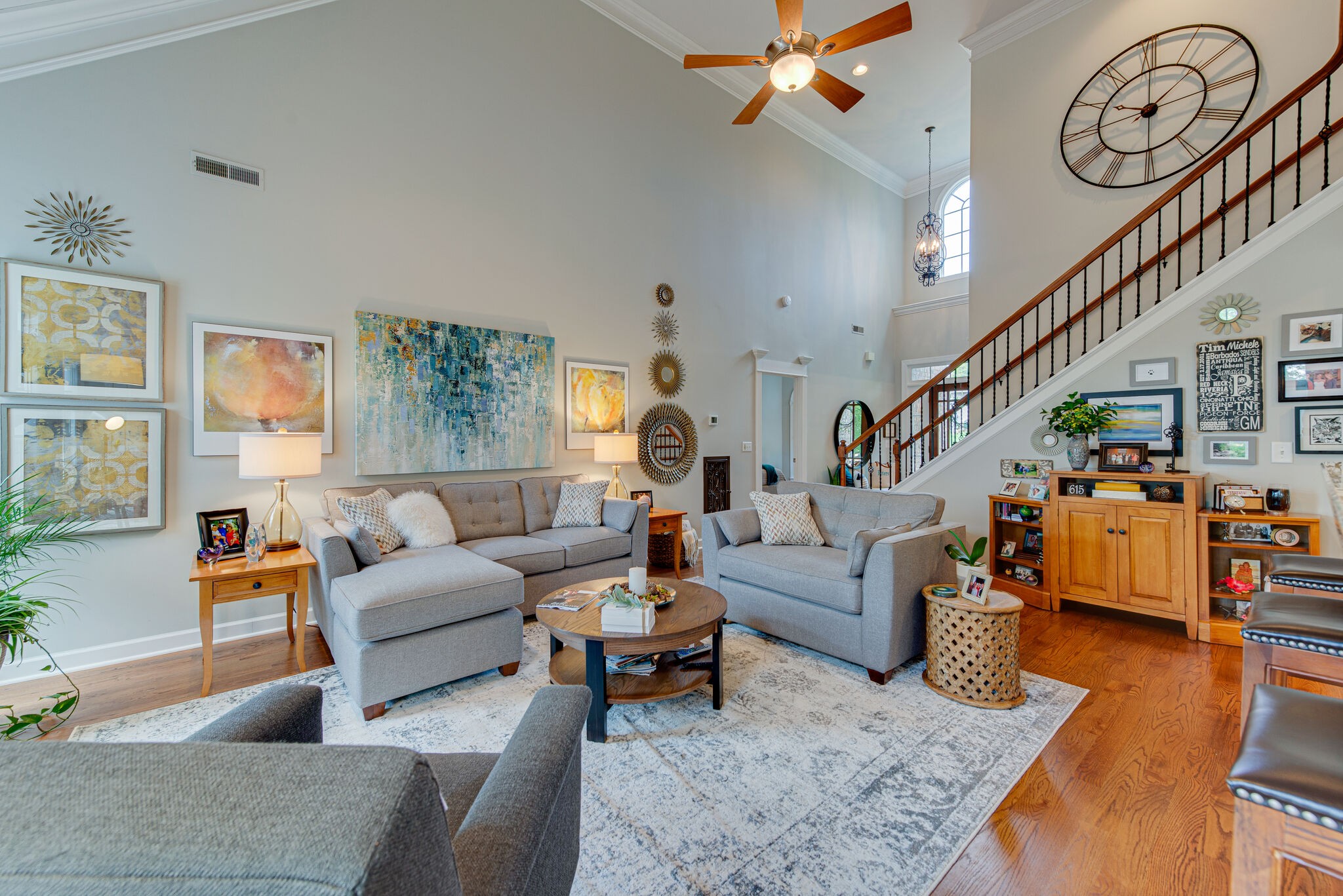 1027 Red Pepper Ridge Spring Hill, TN 37174 - Photo 13 of 38 a living room with furniture and a large window