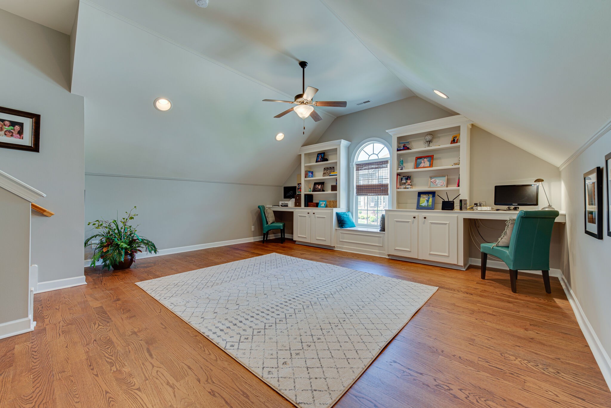 1027 Red Pepper Ridge Spring Hill, TN 37174 - Photo 27 of 38 a living room with furniture and wooden floor