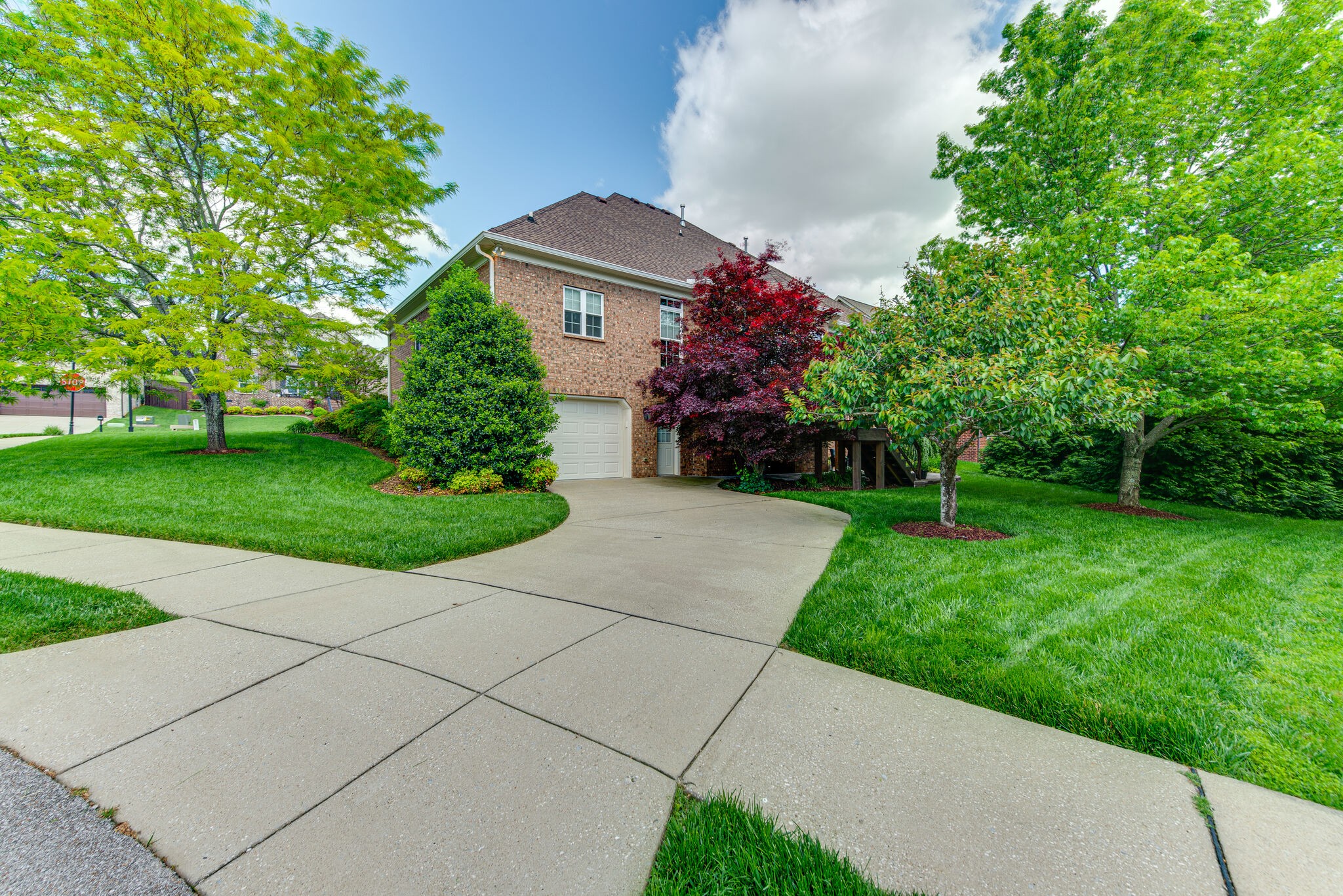 1027 Red Pepper Ridge Spring Hill, TN 37174 - Photo 37 of 38 a view of a back yard of the house