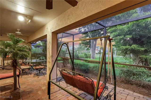 a living room filled with furniture