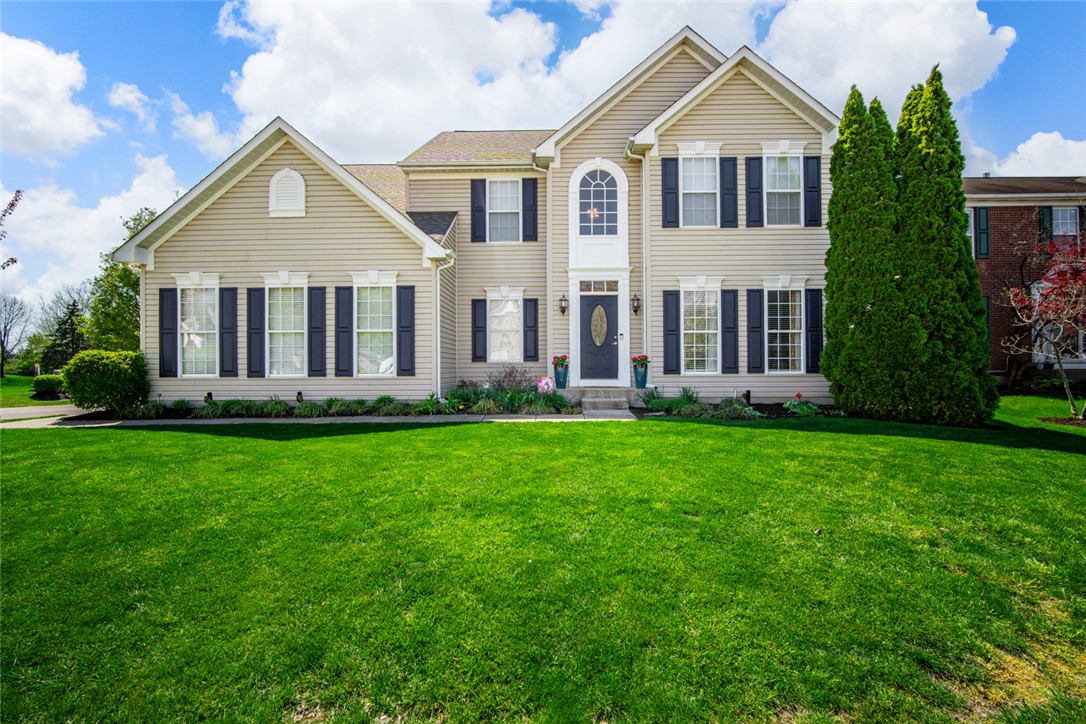 55 Janney Lane Springboro, OH 45066 - Photo 1 of 38 This classic suburban residence offers a pristine lawn and inviting curb appeal.