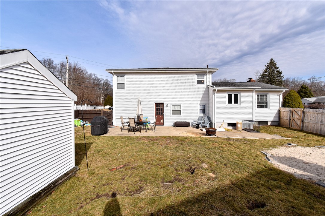 164 Cherry Hill Road Johnston, RI 02919 - Photo 27 of 32 Fenced Back Yard