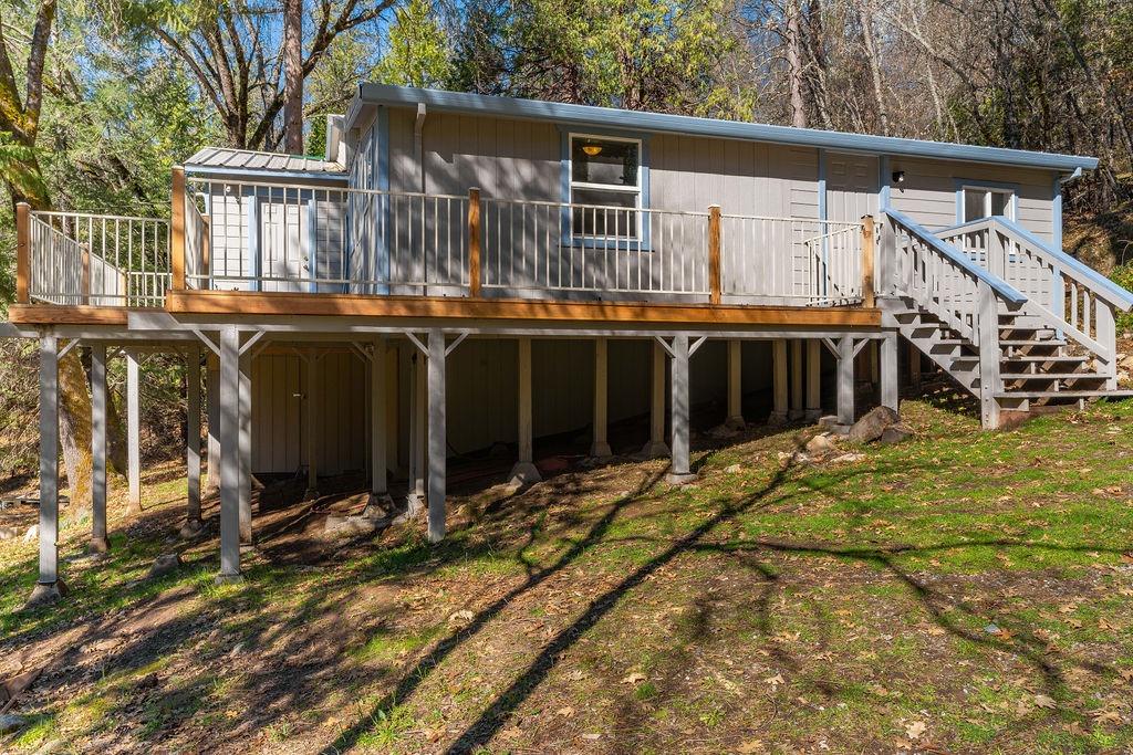 a view of a house with many windows