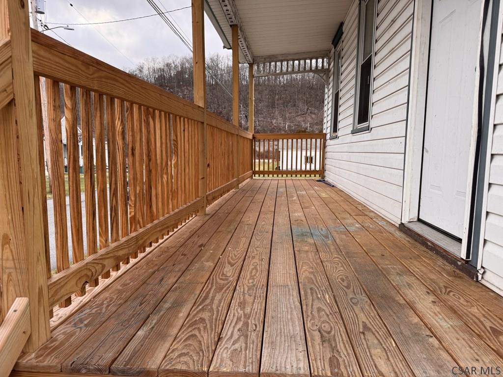 139 Reed Street Elmora, PA 15737 - Photo 6 of 23 a view of balcony with wooden floor