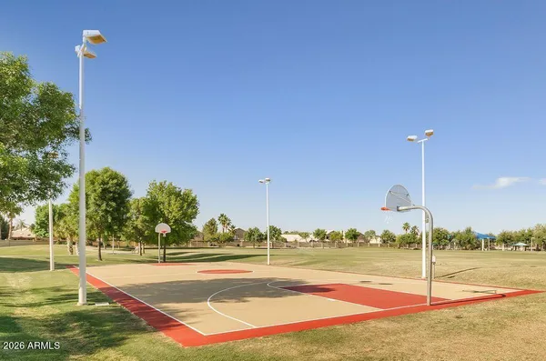a view of a tennis court