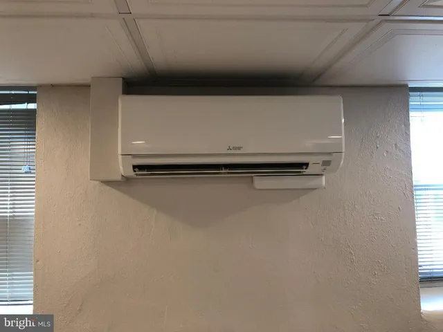 a close view of closet