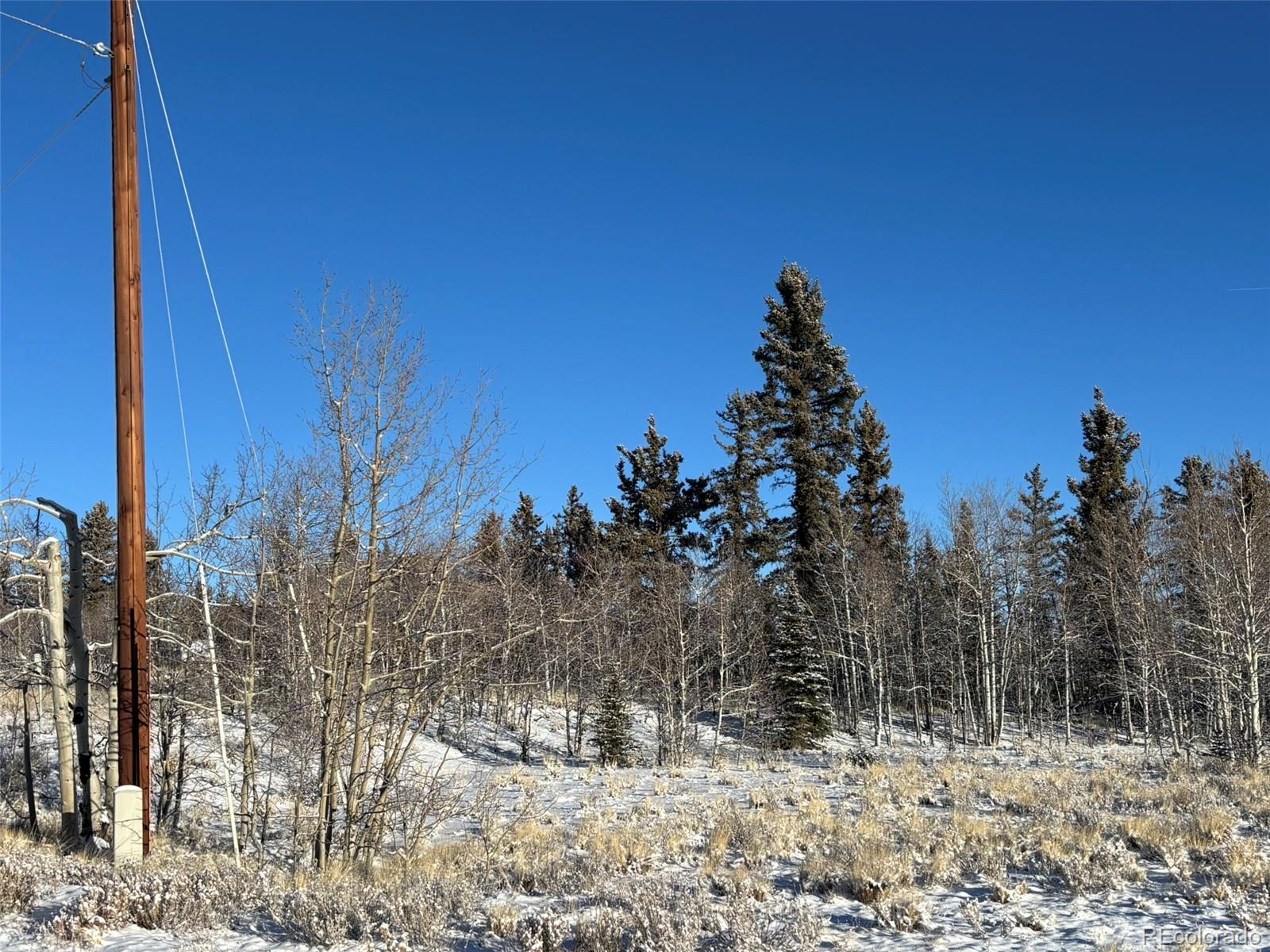 769 Mockingbird Circle Como, CO 80432 - Photo 5 of 18 a view of a snow in front of yard