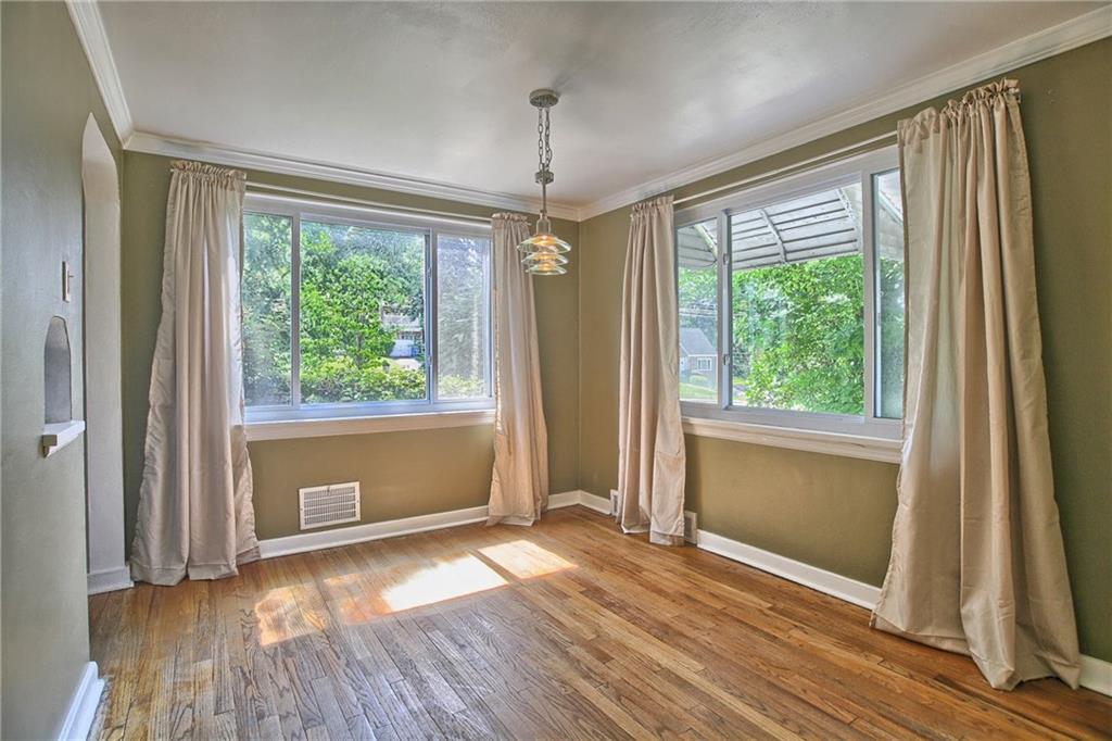 1906 Bower Hill Road Pittsburgh, PA 15243 - Photo 6 of 15 Enjoy dining in this lovely dining room leading to kitchen. Dining room 11X9.