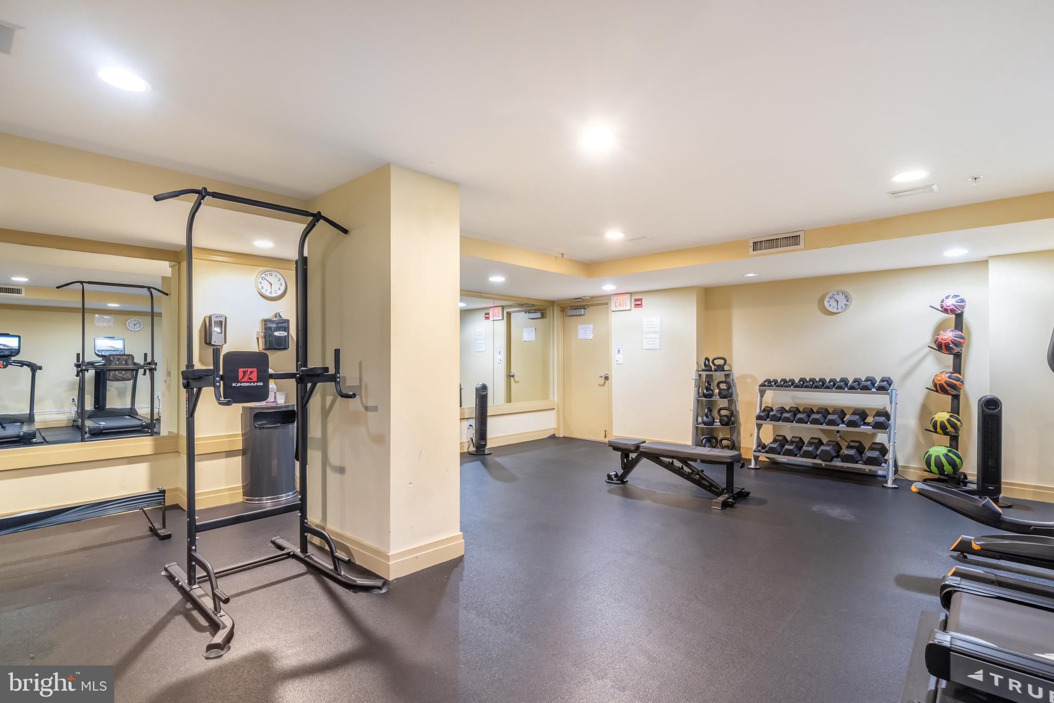 915 E Street Northwest, Unit 103 Washington, DC 20004 - Photo 43 of 43 a view of a room with gym equipment