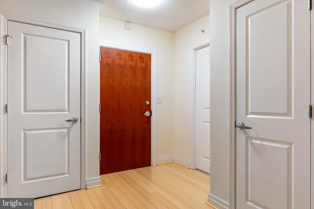 a bathroom with a mirror and a sink