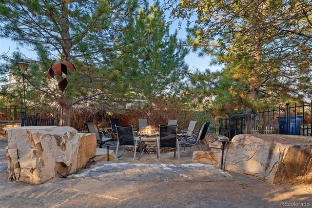 a view of outdoor space and deck