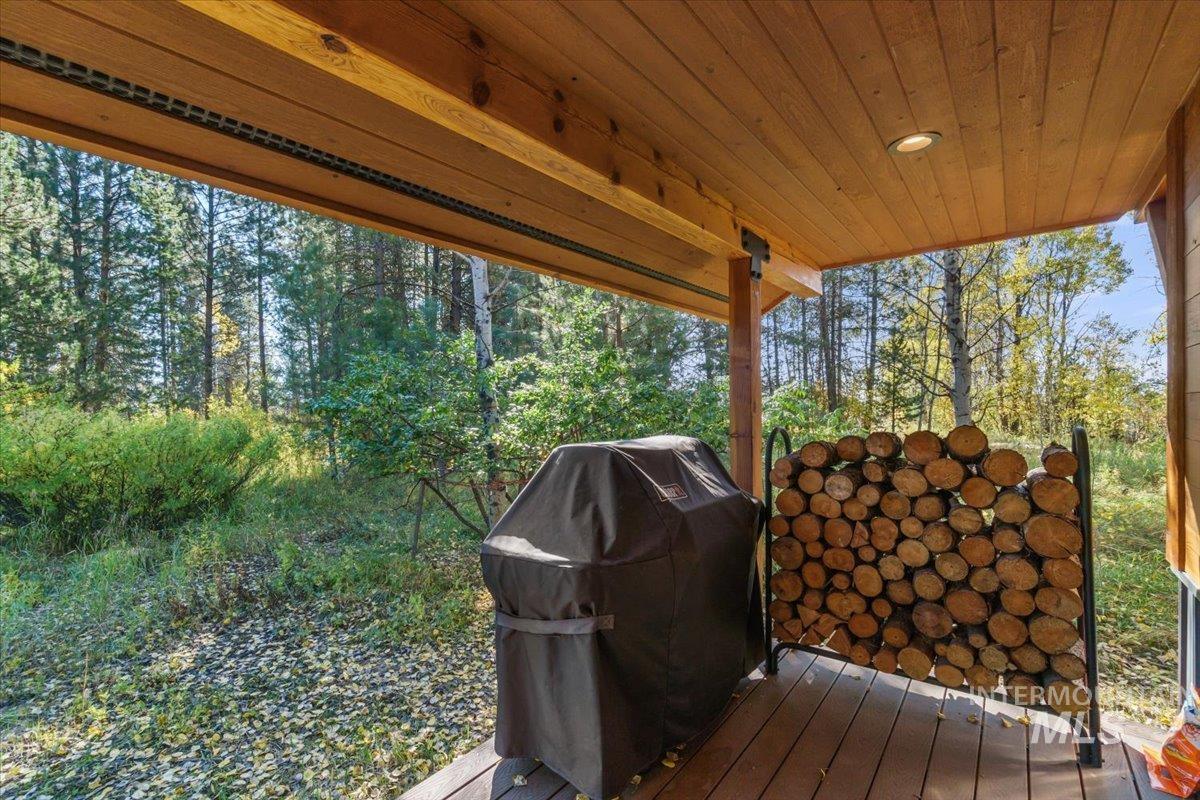 13982 Comfort Road McCall, ID 83638 - Photo 22 of 50 Deck featuring a grill
