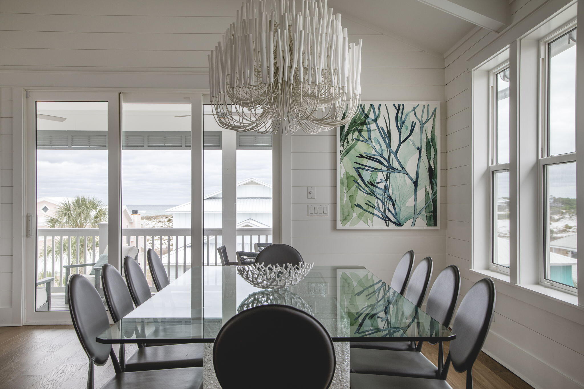 260 Magnolia Street Santa Rosa Beach, FL 32459 - Photo 5 of 19 a view of a dining room with furniture window and outside view