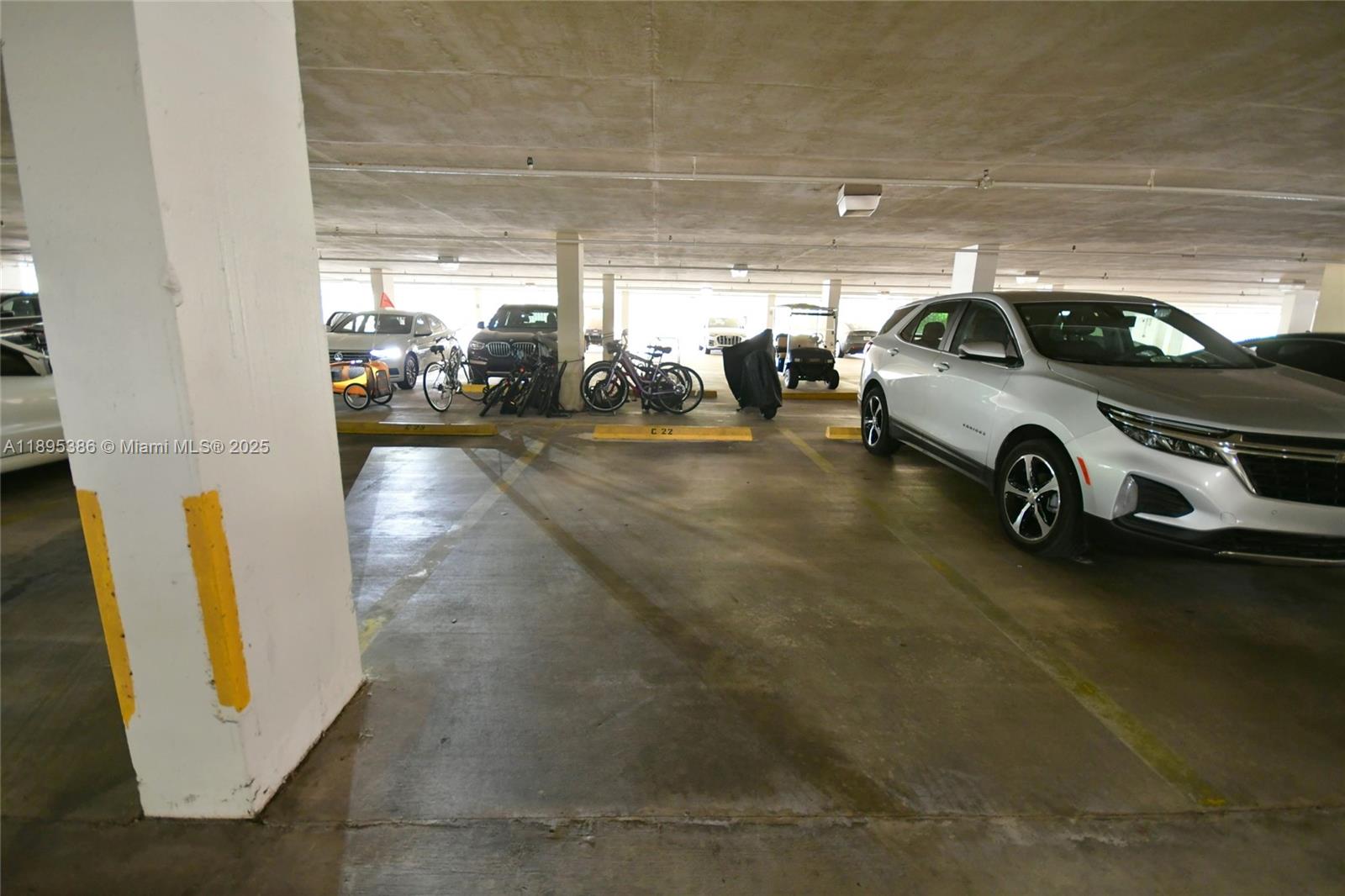170 Ocean Ln Drive, Unit 311 Key Biscayne, FL 33149 - Photo 27 of 32 a view of a garage