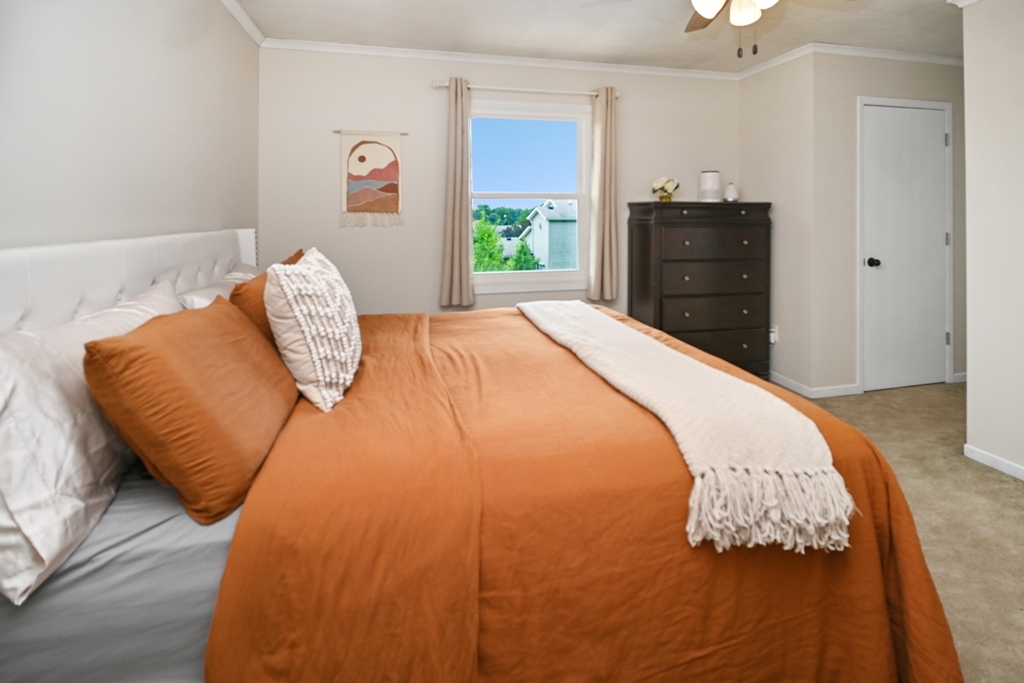 501 Carriage Hills Road Normal, IL 61761 - Photo 35 of 77 a bedroom with a bed and a window