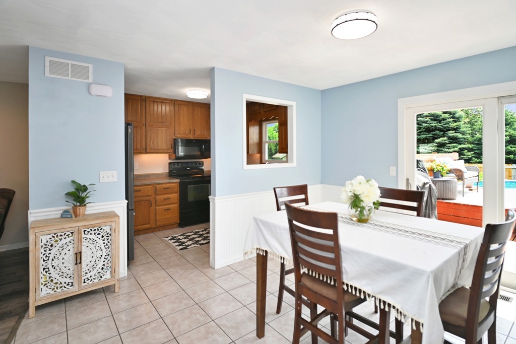 501 Carriage Hills Road Normal, IL 61761 - Photo 55 of 77 a view of a dining room with furniture window and outside view