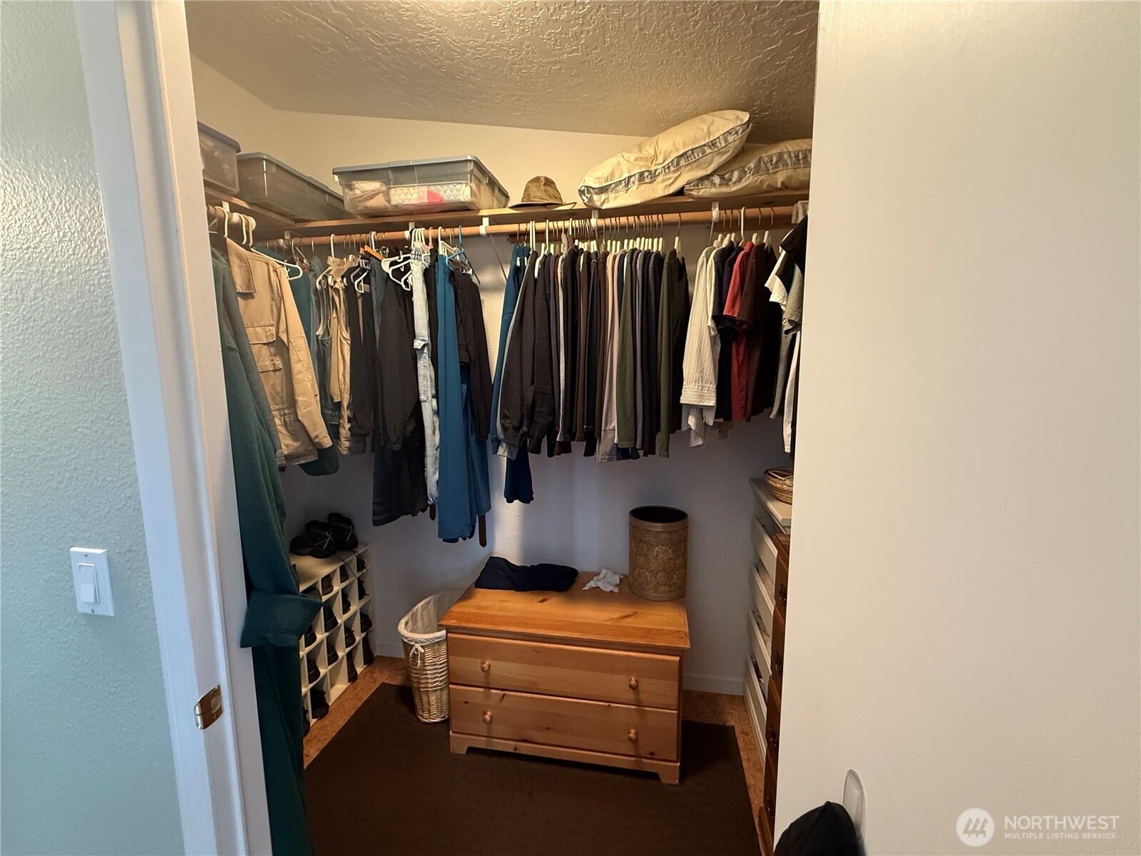 1934 Tucannon Road Pomeroy, WA 99347 - Photo 12 of 40 a view of walk in closet with clothes and shoes