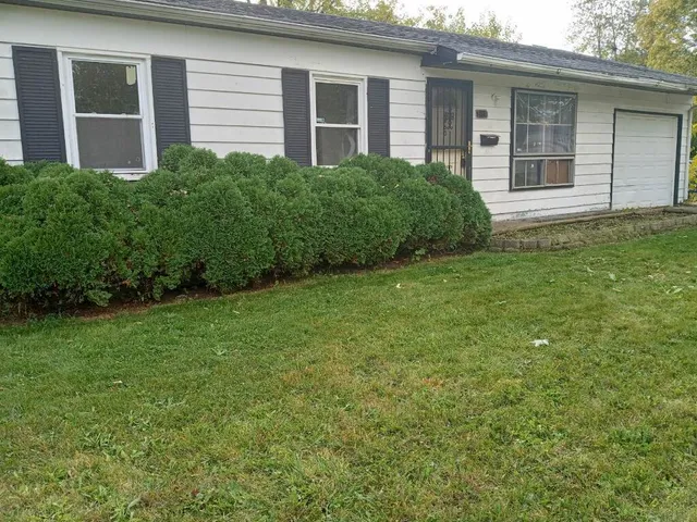 a view of outdoor space and yard