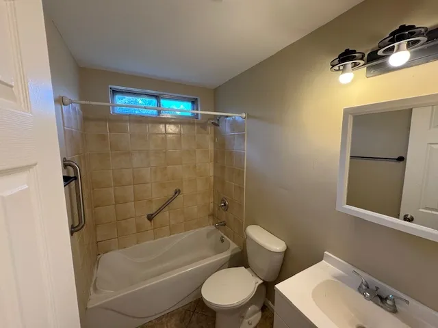 a view of a trees with a yard