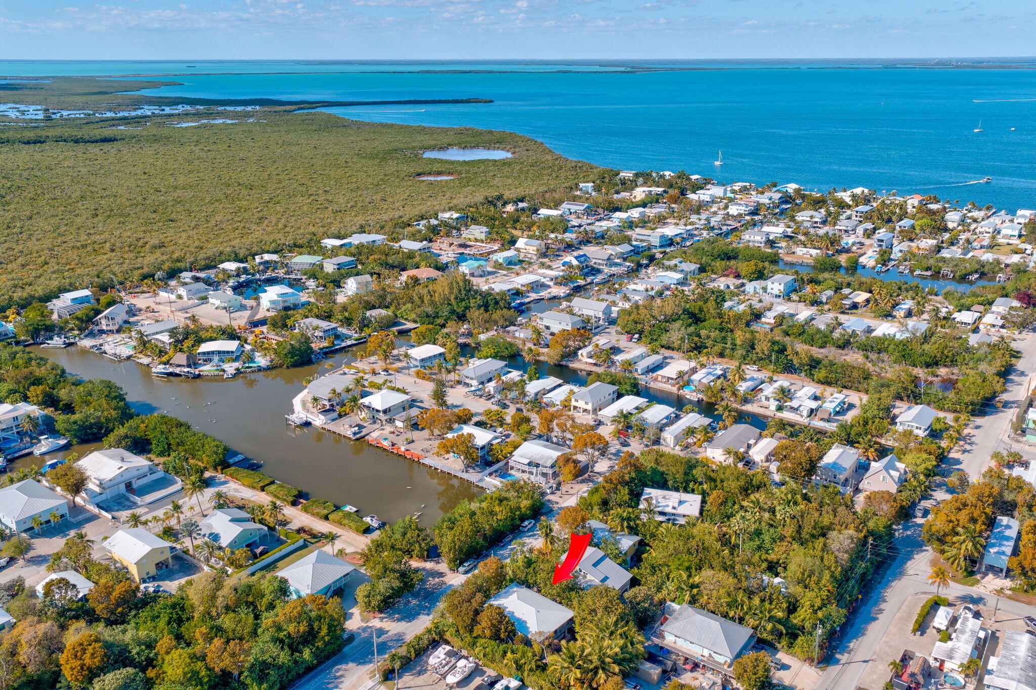 708 North Lake Drive Key Largo, FL 33037 - Photo 27 of 40 708-N-Lake-Dr-Key-Largo-aerial-4