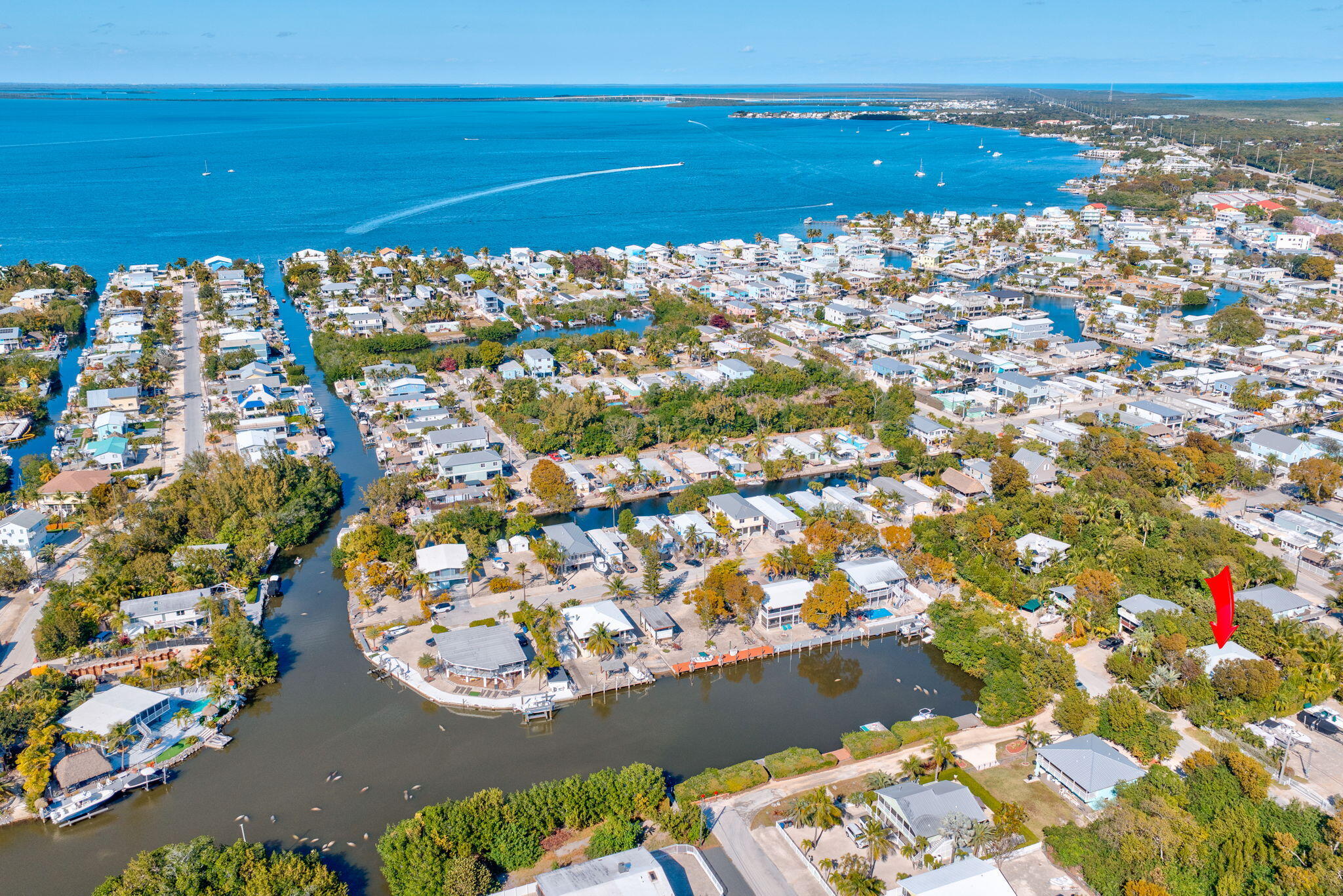 708 North Lake Drive Key Largo, FL 33037 - Photo 5 of 40 708-N-Lake-Dr-Key-Largo-aerial-3