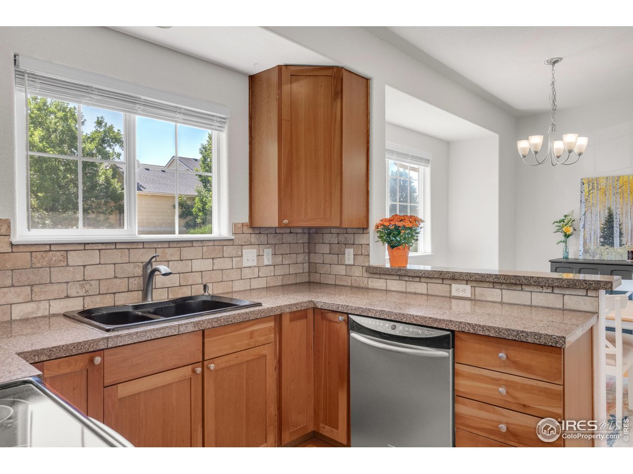 4232 Riley Drive Longmont, CO 80503 - Photo 12 of 35 a kitchen with a sink and cabinets