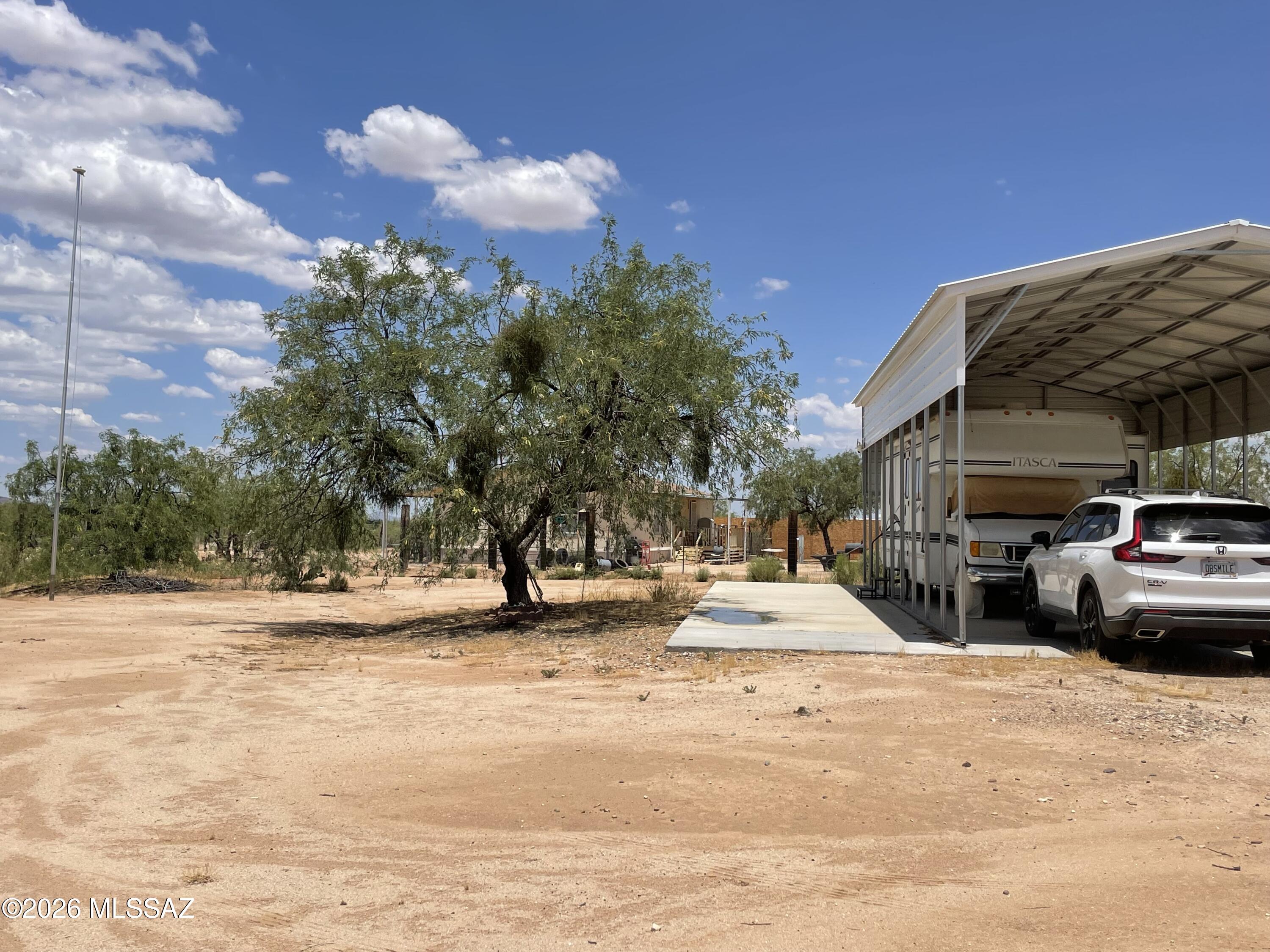 8535 South Marstellar Road Tucson, AZ 85736 - Photo 1 of 30 Land and RV port w a Bldg