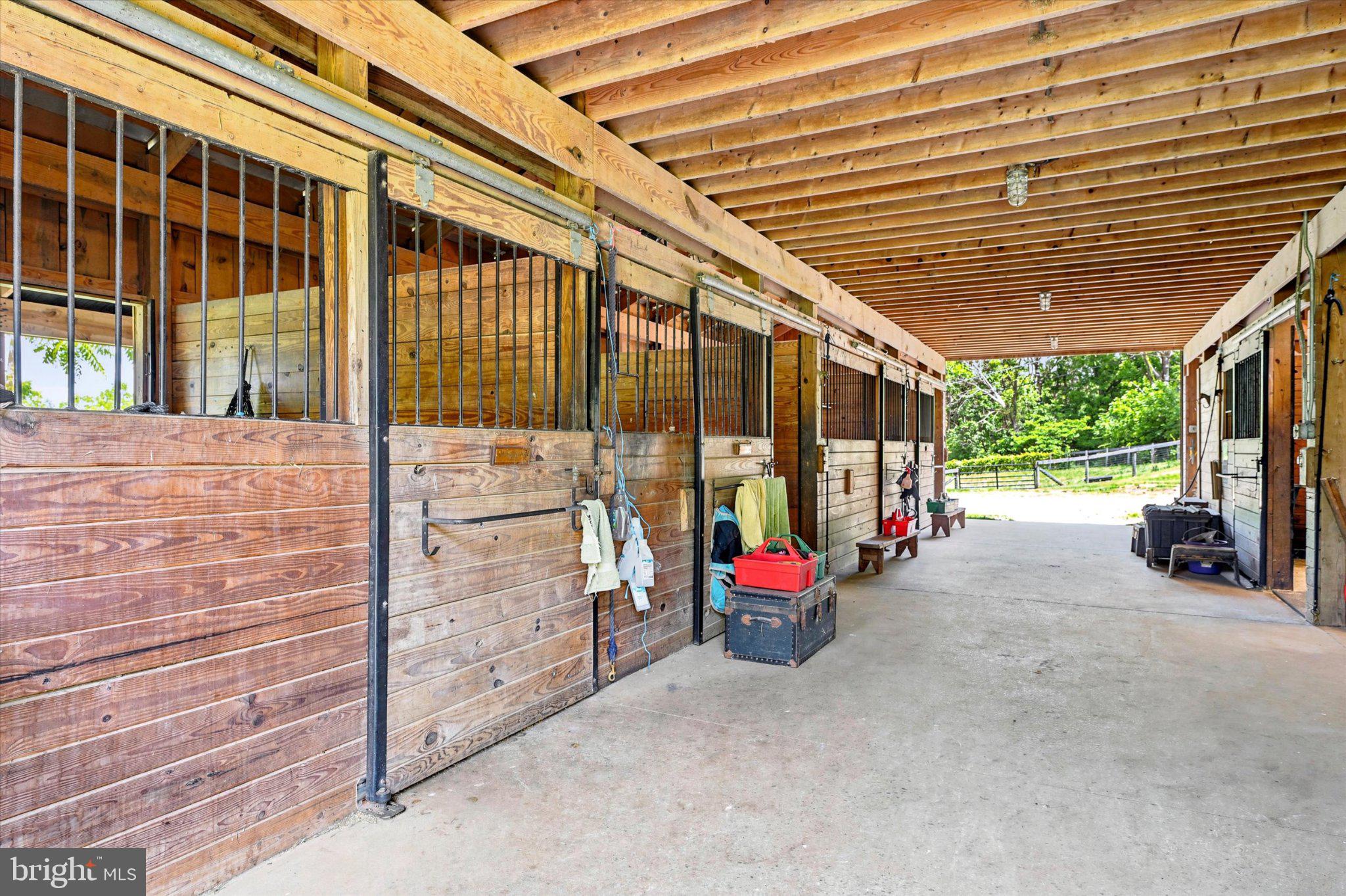 1646 Fairview Road Glenmoore, PA 19343 - Photo 24 of 29 Spacious equestrian barn interior.