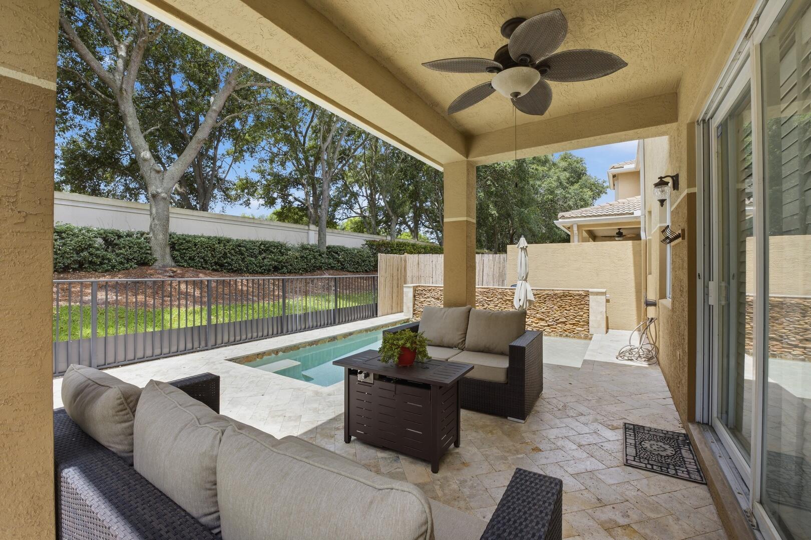 7850 Red Mahogany Road Boynton Beach, FL 33437 - Photo 5 of 40 Covered Patio