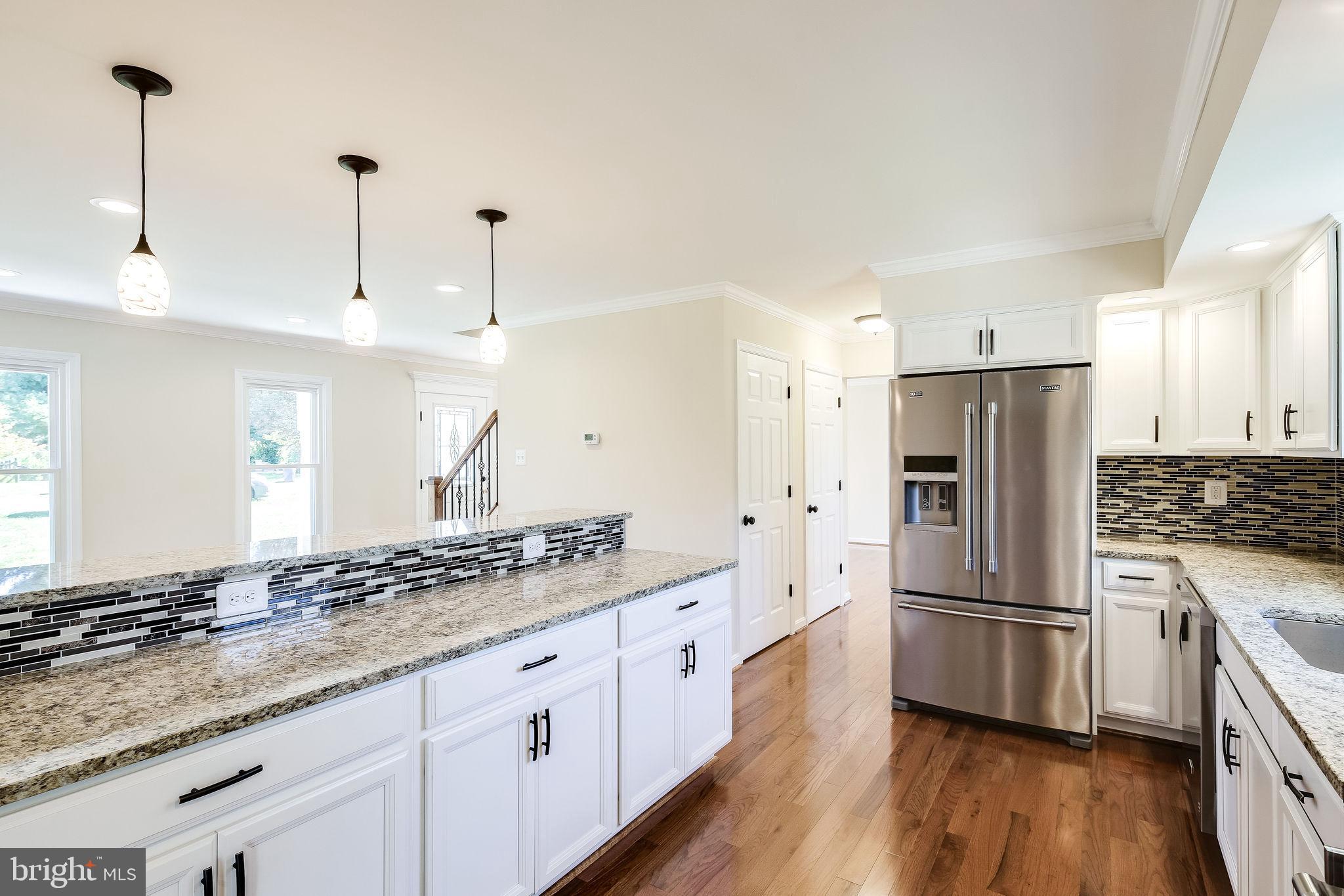 194 Bell Road Westminster, MD 21158 - Photo 11 of 33 Kitchen with Soft Close Cabinets & Granite Counter