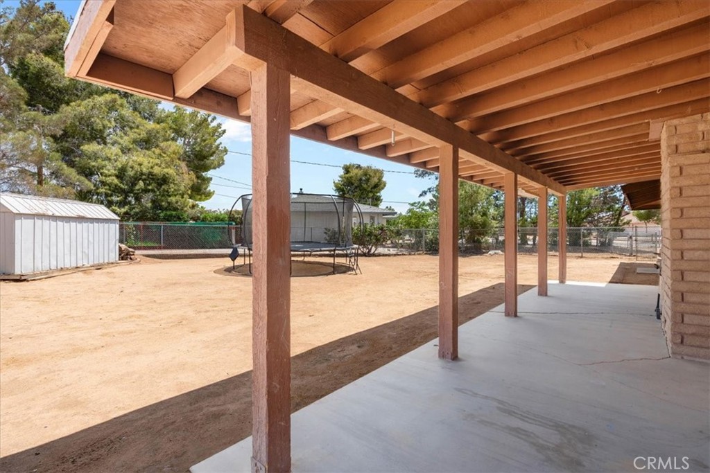19801 Talihina Road Apple Valley, CA 92307 - Photo 20 of 28 Rear Patio