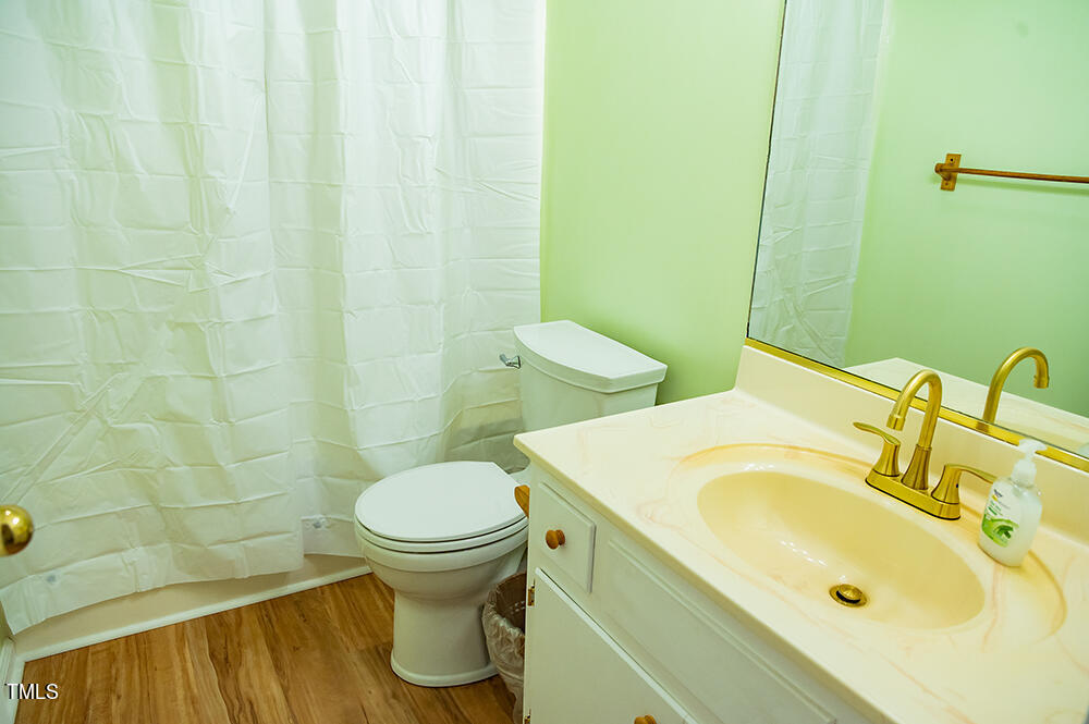 850 Lewis Winstead Lp Road Roxboro, NC 27574 - Photo 40 of 72 a bathroom with a sink and a toilet
