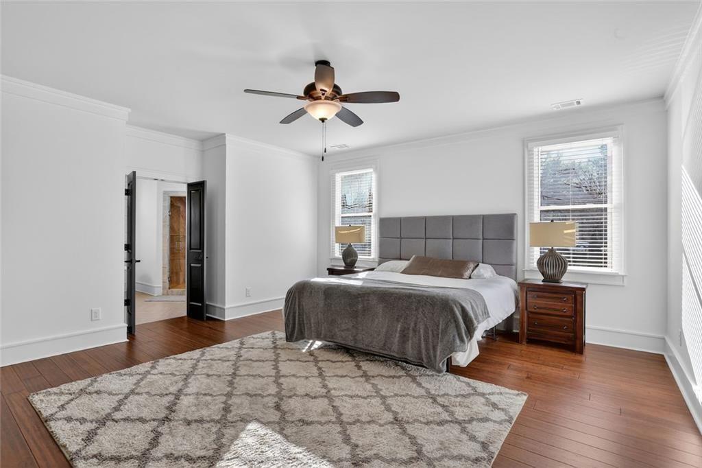 1311 Conway Road Decatur, GA 30030 - Photo 26 of 49 a bedroom with a large bed and a window