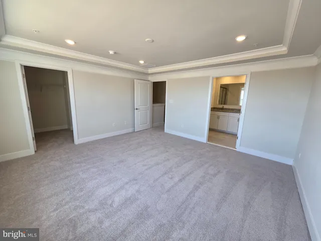 a view of empty room