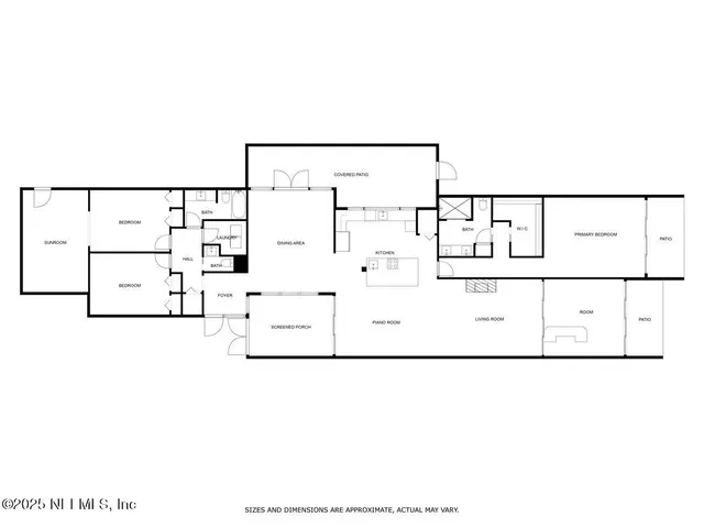 a black and white photo of a white house