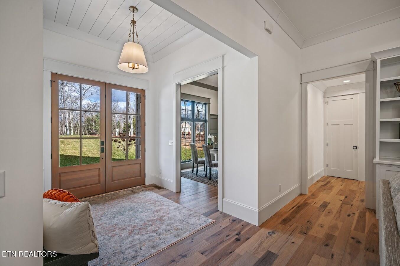 Baramore entryway and front doors