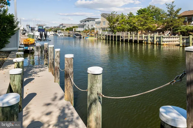 an outdoor space with seating