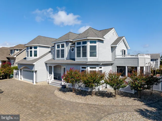 a front view of a house with a balcony