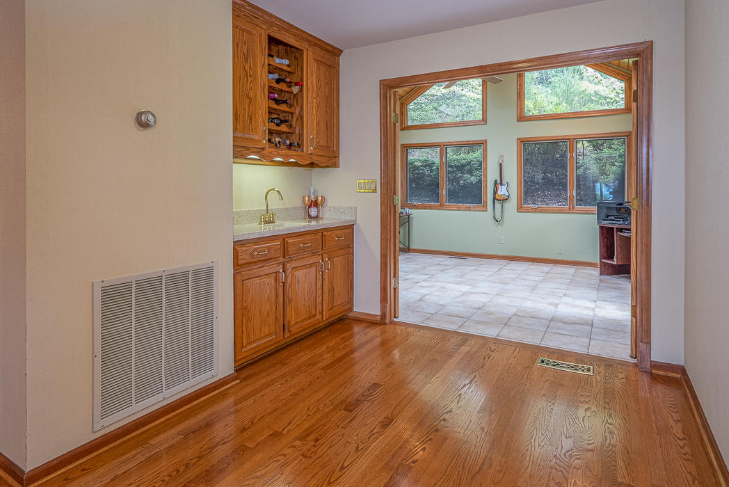 5192 Fox Ridge Road Southwest Roanoke, VA 24018 - Photo 34 of 83 Wet Bar to Sunroom