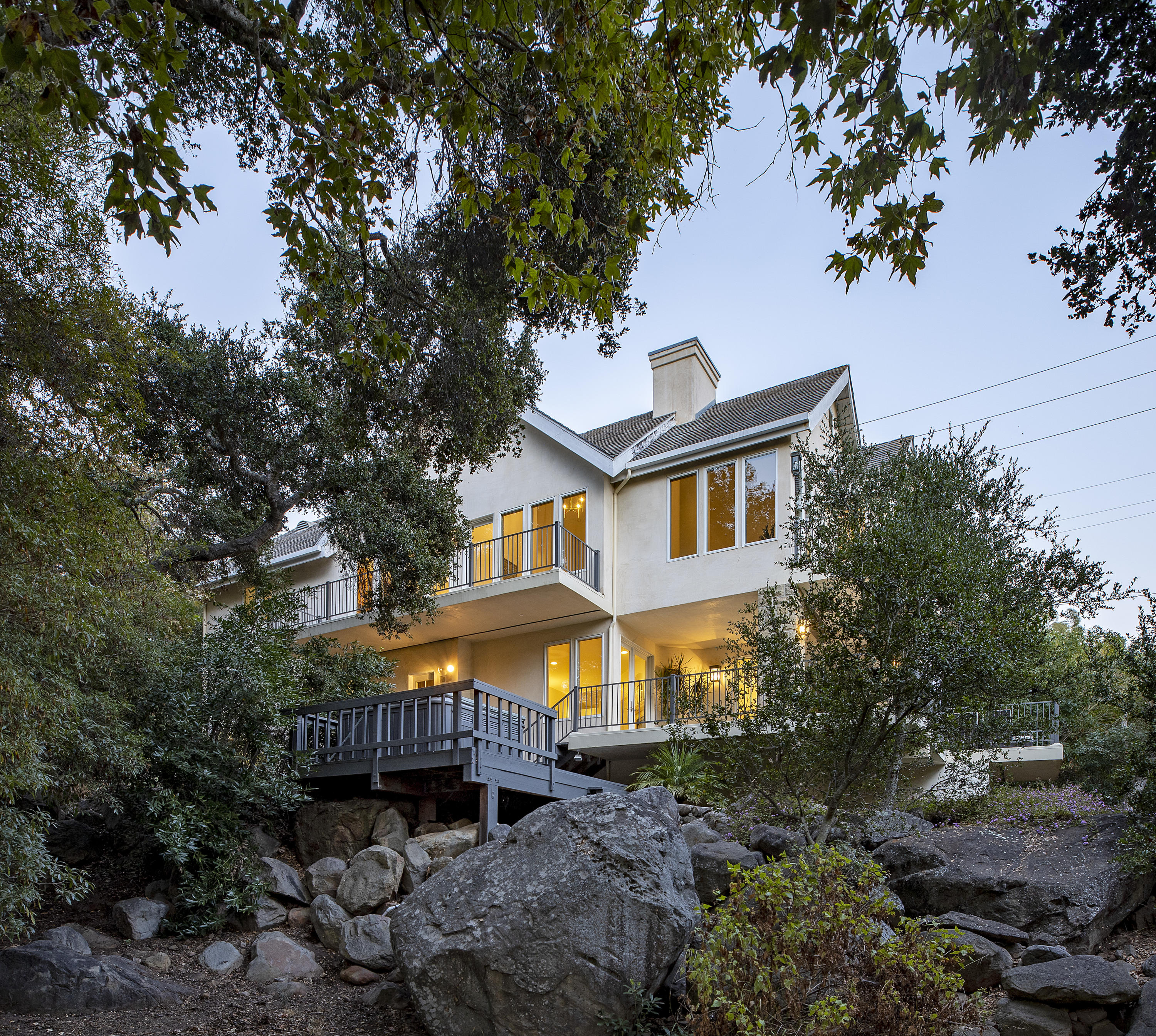 521 Toro Canyon Road Montecito, CA 93108 - Photo 13 of 17 Back of house