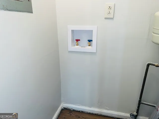 a small space with a window