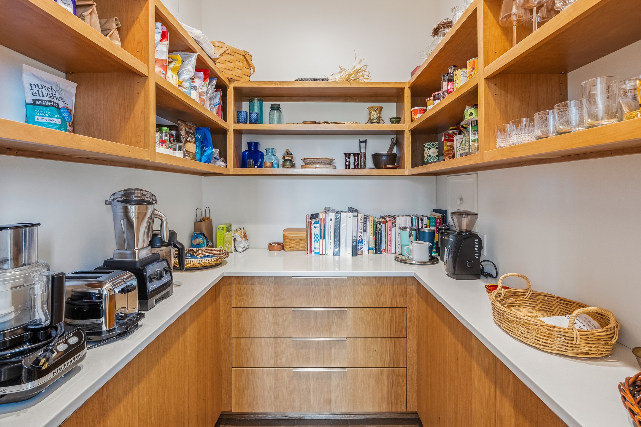 31 Sundance Ridge Circle Santa Fe, NM 87506 - Photo 25 of 57 Pantry with Small Appliance Space