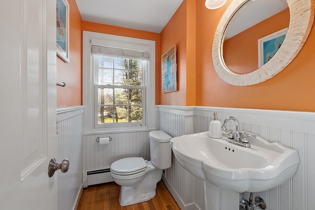 2 Joseph Reed Lane Acton, MA 01720 - Photo 21 of 42 a bathroom with a sink a mirror and a toilet