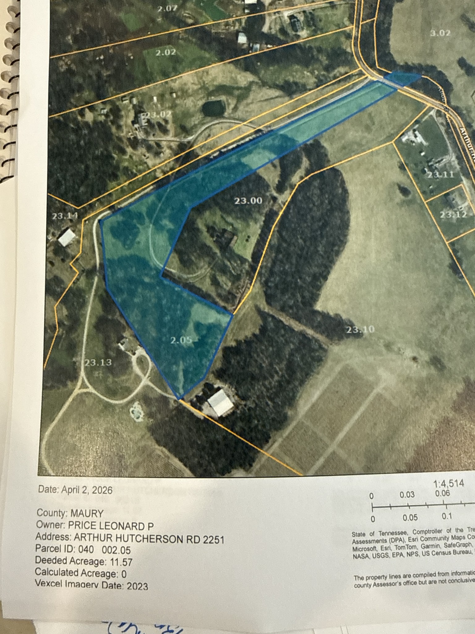 2255 Arthur Hutcherson Road Columbia, TN 38401 - Photo 2 of 8