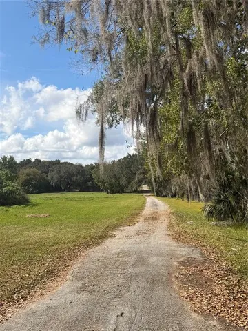 a view of outdoor space with mountain view