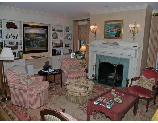 162 Middlesex Road Chestnut Hill, MA 02467 - Photo 8 of 22 a living room with furniture and a fireplace