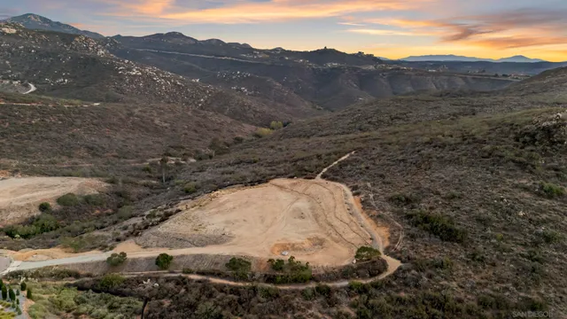 a view of a mountain in the distance