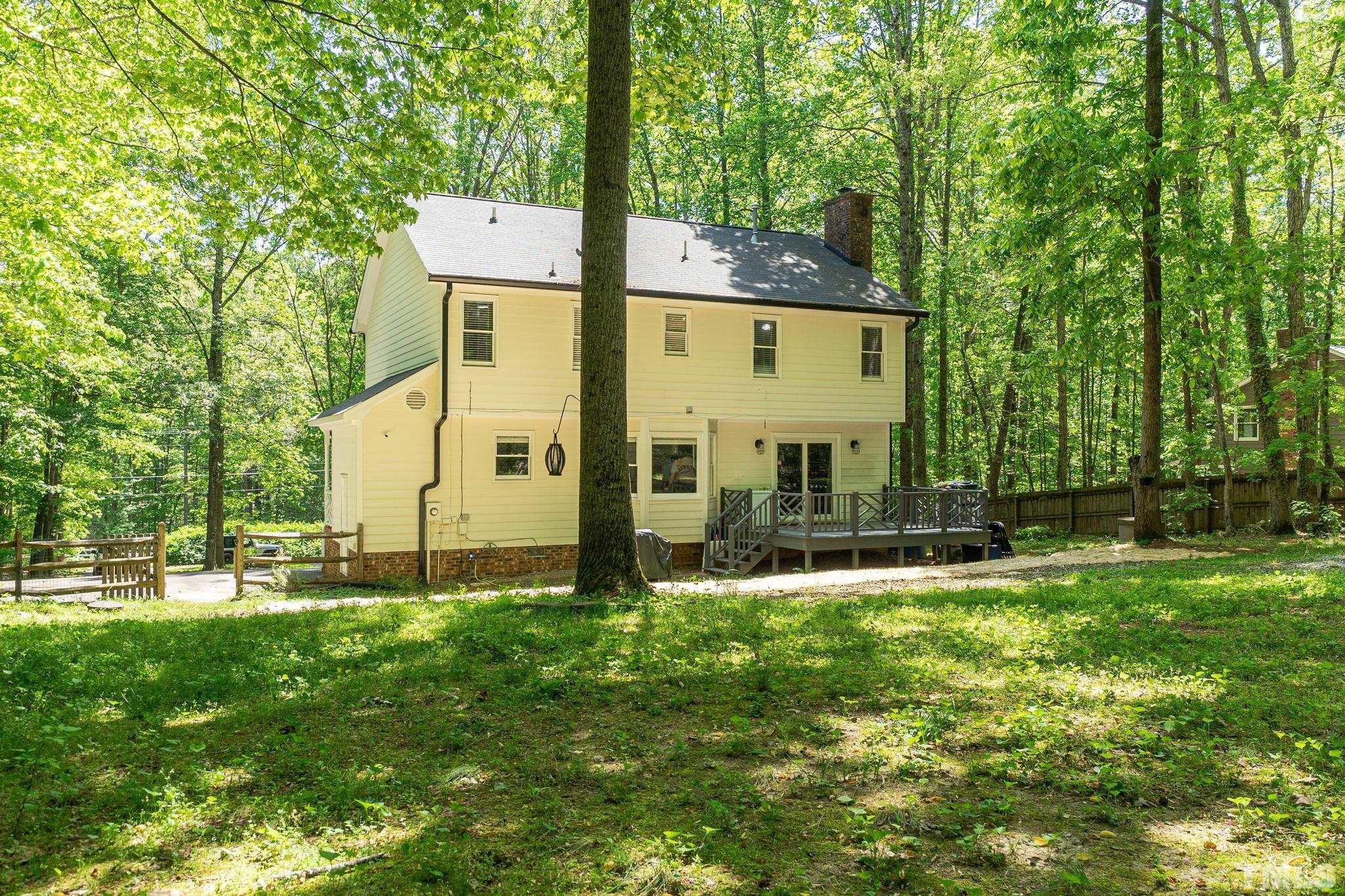 6313 Craig Road Durham, NC 27712 - Photo 38 of 38 a view of a back yard of the house